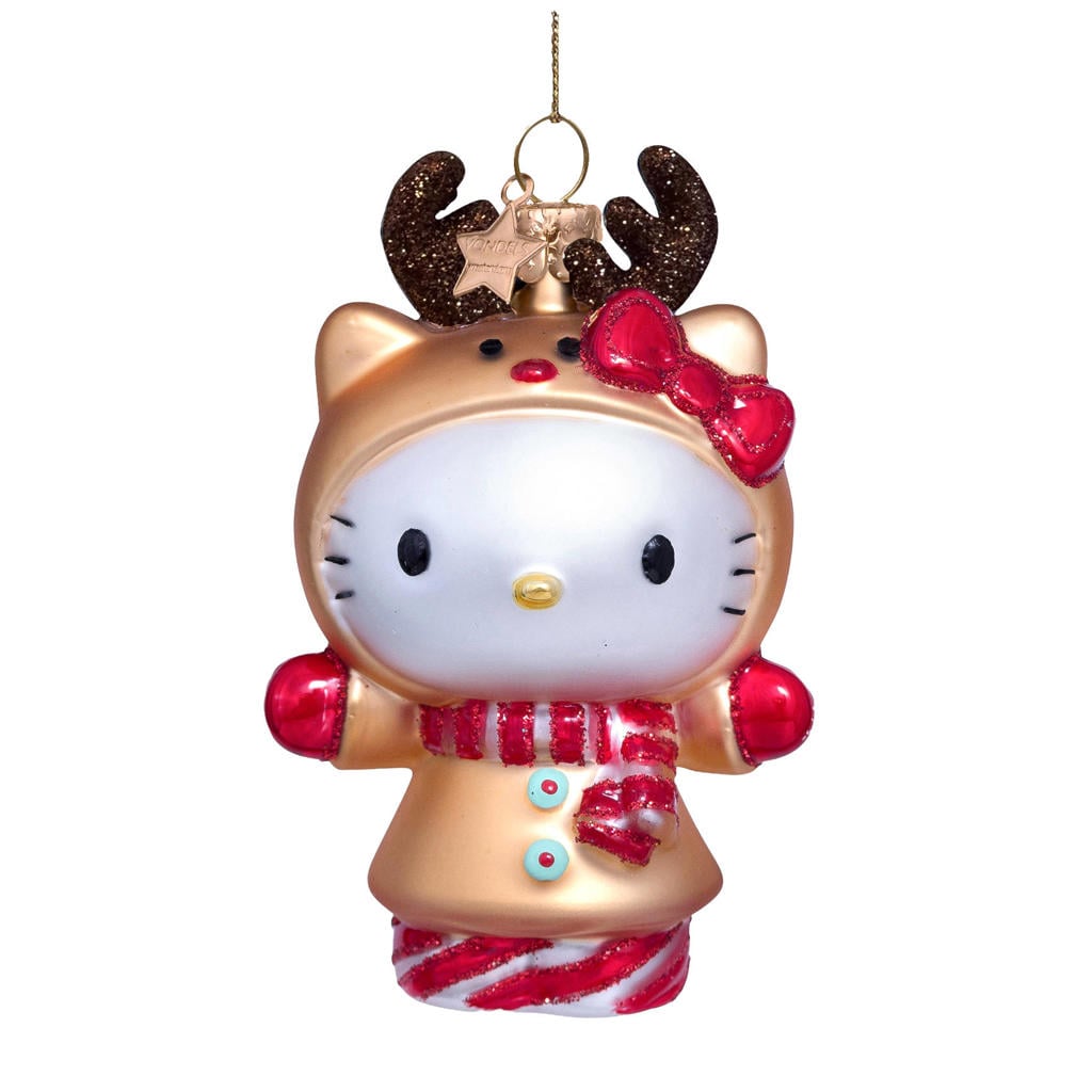 Vondels kerstornament Hello Kitty rendier