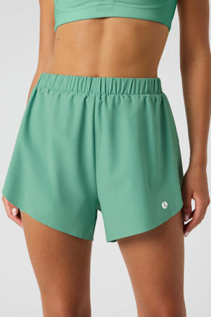 sportshort Ace 2-in-1  lichtgroen
