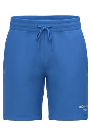 Essential sweatshort blauw
