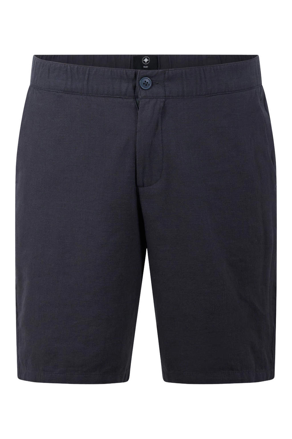 Shoeby regular waist chino short grijs