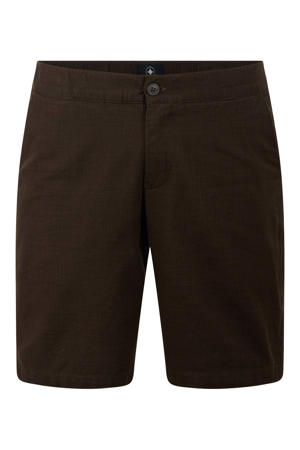 chino short donkerbruin