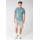 Shoeby regular fit t-shirt met logo - donkergroen