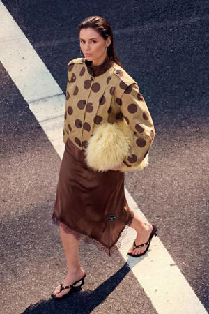 midi rok bruin
