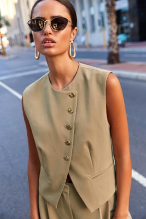 gilet beige