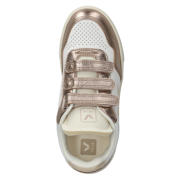 thumbnail: Veja Small V-90 leren sneakers wit/brons