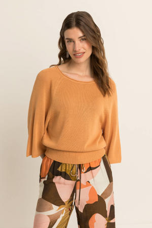 trui gebreid oranje