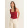 Expresso jersey singlet rood