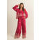 Expresso geborduurde blouse roze