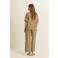 Expresso wide leg broek travelstof kakigroen