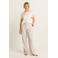 Expresso high waist flared broek ecru