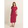 Expresso midi jurk rood