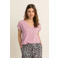 Expresso top gebreid roze