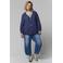 Gozzip gebreid vest met wol - donkerblauw