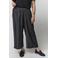 Gozzip wide leg broek - zwart
