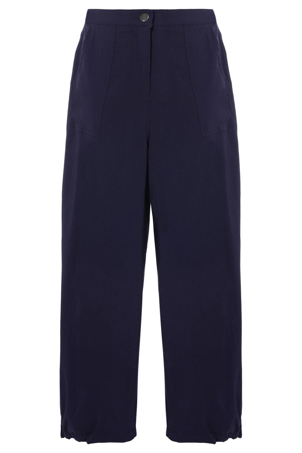 Gozzip high waist ballon broek - donkerblauw
