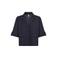 Soyaconcept cropped blazer met krijtstreep - donkerblauw