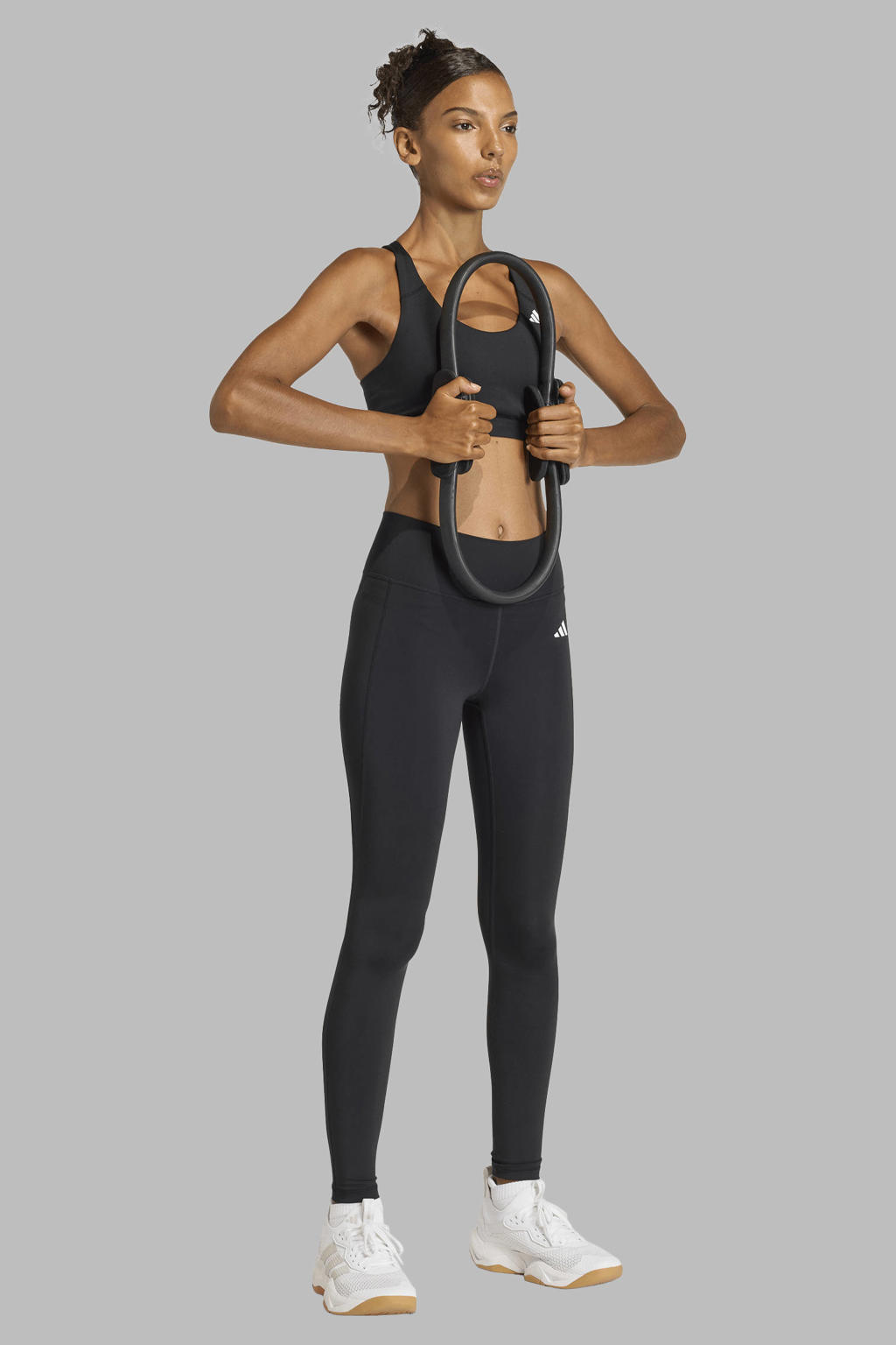 adidas Performance sport-bh medium support Optimé- zwart