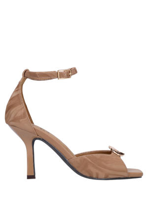 sandalettes bruin