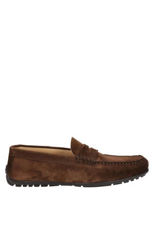 Imola suède mocassins bruin