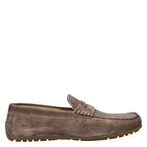 Imola suède mocassins taupe