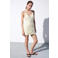 Mango zomerjurk beige