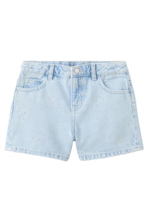 short light blue denim