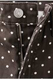 thumbnail: Mango barrel jeans met stippen bruin