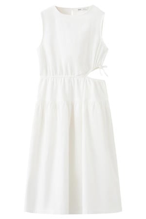maxi jurk wit