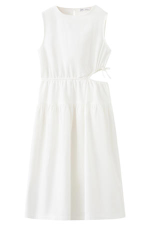 maxi jurk wit