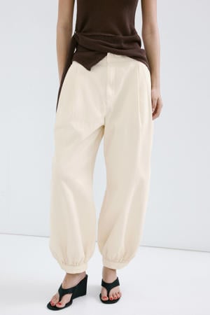ballon jeans beige