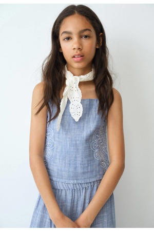 blousetop blauw