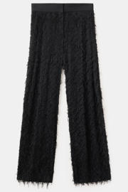 thumbnail: Mango wide leg low waist broek zwart