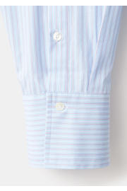 thumbnail: Mango blouse met krijtstreep lichtblauw