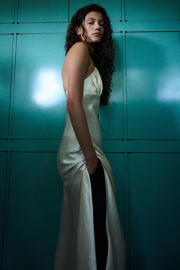 thumbnail: Mango maxi jurk ecru