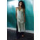 Mango maxi jurk ecru