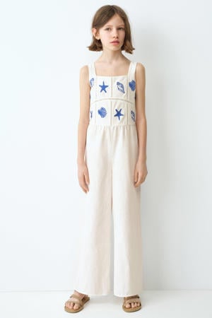jumpsuit linnen ecru