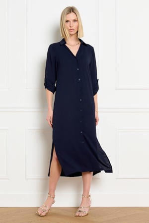 blousejurk donkerblauw
