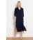 LOLALIZA blousejurk donkerblauw