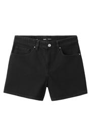 thumbnail: Mango straight regular waist short grey denim