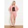 LOLALIZA spijkerjas broderie roze