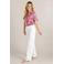 Ivy Beau wide leg jeans wit