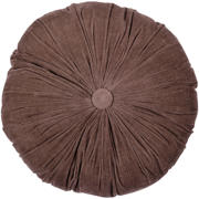 thumbnail: WOOOD AZIZ sierkussen velvet  BRUIN/NATUREL (set van 3) (45x45x10 cm)