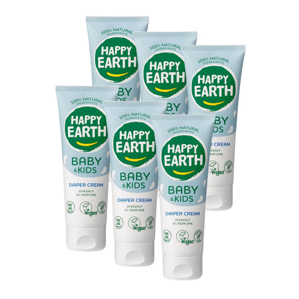 Happy Earth zink billencrème - 6 stuks