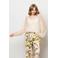 &Co Woman blousetop ecru met pailletten