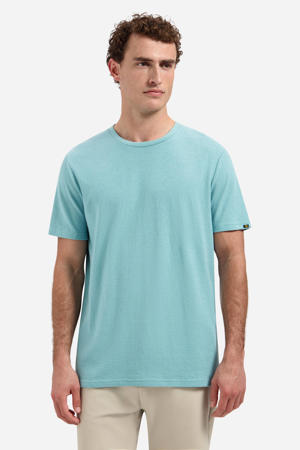 regular T-shirt blauw
