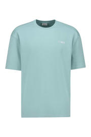 thumbnail: No Excess relaxed T-shirt met backprint blauw