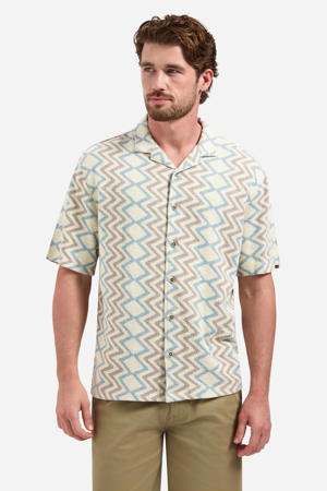 regular casual overhemd beige