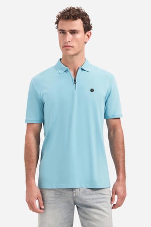 regular polo blauw
