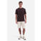 No Excess regular T-shirt donkerbruin