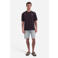 No Excess relaxed T-shirt met backprint donkerbruin